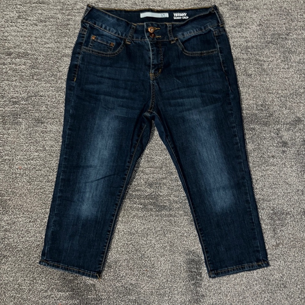 !iT jeans Tiffany Skinny Crop Jean Capris